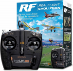 MALTA Real Flight Evolution t&auml;ielikult USB-kontroller RC lennu jaoks Droon/RF.Evo-DRONE, vedruga varustatud saatjat&uuml;&uuml;pi simulaatorid.