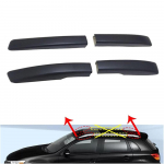 4 tk 11-20 Mitsubishi Outlander Sport RVR ASX Katusekanduri Otsakate Must