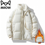 Mao Ren Men's Stand-Collar Padded Jacket M