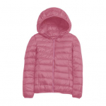 Naiste talve sulejope kapuutsi ja t&otilde;mblukuga taskud T&otilde;mblukuga polsterdatud &uuml;hev&auml;rvilised l&uuml;hikesed &uuml;ler&otilde;ivad pikkade varrukatega Kerge &otilde;huke jakk M heleroheline v&auml;rv