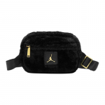 Jordan Pol&uuml;ester &Otilde;lakott Crossbody kott Tavaline Naiste Must & Kuldne Jordan HV8005-010 kuld/must