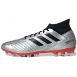 Adidas Predator 19.3 Ag 'Silver Metallic Black' Tossud F99989 40⅔
