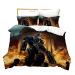 Transformersi film 3D-prinditud tekikott / tekikottide komplekt &Uuml;heinimese, kaheinimese, kuninganna, kuninga suurusega voodipesukomplekt Voodipesu Voodiriided Kingitus EU Twin(135x200cm)