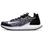 NikeCourt Air Zoom Zero Barokkprindiga Unisex tossud Must Must-valge AA8018-003 43
