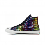 Converse Chuck 70 High Pride - Litritega 167755C EU 35 valge/must