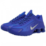 Nike Shox R4 Racer naiste vabaajajalatsid - sinine metallik-h&otilde;be - HJ7303-445 EU 35.5 sinine