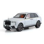 1/24 Rolls Royce Cullinan Maastur Sulamist Valatud Mudel Metallist S&otilde;iduki Kaunistus Esiratta Roolimine T&otilde;mmatav M&auml;nguasi Trendikas Kingitus Poistele valge