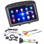 9-tolline puutetundlik autonavigaator multimeedia esitusega Android 10.0 jaoks, Bluetoothi asendus Peugeot 408 308 308SW jaoks
