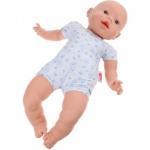 Poup&eacute;e b&eacute;b&eacute; corps mou europ&eacute;en Berjuan - gar&ccedil;on 45 cm - couleur ivoire elevandiluuvalge