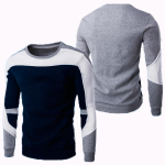 Meeste vabaaja Crewneck dressipluus v&auml;rvi plokk S&uuml;gis Spring Pullover dressipluusid XXXXXL