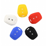 my good car Silica Gel Car Key Case Cover Holder for Isuzu DMAX MUX Truck 2 Button Remote Key Silicon Protector Accessories white key case