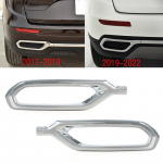 Renault Koleos 2 II 2017 2018 2022 auto tagumise p&otilde;rkeraua saba kroom dekoratiivse katte raami jaoks 2017-2019 right