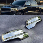 2 tk kroomitud kate Automaatne tahavaatepeegli korgi katted p&ouml;&ouml;rdetulega mudelile Dodge Ram 1500