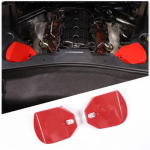 For Corvette C8 ABS Red Engine Bay Shock protection Panel Cover Trim