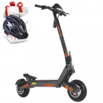 Kukirin G2 800W linnakiirroller 48V 15Ah, alumiiniumist h&uuml;briidraam, LED-ekraan, topeltketaspidurid, 10 rehv, IP54 veekindel G2+Halmet (Split Up, 2 parcels) must