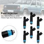 6 tk k&uuml;tusepihustit Jeep 4.0L I6 1999-2004 Dodge RAM 04854181 0280155784 jaoks