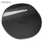 Carbon Fiber Exterior Car Rear Tank Fuel Oil Gas Cap Outlet Cover Trim Accessories For Hyundai i30 N Glossy Carbon