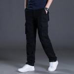Meeste Multi Pockets Cargo Harem P&uuml;ksid Vabaaja spordip&uuml;ksid Joggers p&uuml;ksid XL hall