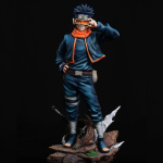 Naruto Laste Kaitseprillid Peapael Obito Uchiha Anime Kujuke JG Mudel Seisev Kuju Kujuke Kogutav Kaunistus Poisi M&auml;nguasi Kingitus valge
