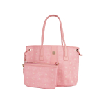 MCM Liz Monogramiga Kahepoolne Kunstnahast Kandekott Ostukott Naistele Kandekott Roosa MWPDSLR02QZ001 Basic Set (Bag+Dust Bag) pink