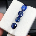 2,52 ct naturaalne safiirsinine 7x5 mm ovaalse l&otilde;ikega lahtine v&auml;&auml;riskivi SERTIFITSEERITUD Partii 7 mm approx. sinine