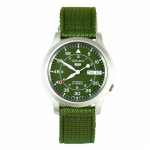 Renoveeritud Seiko 5 Military Automaatne Nailon SNK805K2 Meeste k&auml;ekell roheline
