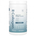 310 Nutrition, Kollageen, I ja III t&uuml;&uuml;pi kollageenpeptiidid, maitsestamata, 10,9 untsi (309 g)
