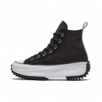 Run Star Converse Hike High 'Black Ice - Black Silver' 169437C 41
