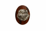 Griffon Bruxellois, Brussels Griffon I - Dog show brooch, starter number clip, dog pin by Art-Dog