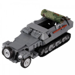 MOC WW2 Saksa S&otilde;jav&auml;e Tank S&otilde;iduk Soomusauto Ehitusklotside Komplekt S&otilde;ja Stseen USA S&otilde;durite Transporter Klotsid M&auml;nguasjad Poiste Kingitus