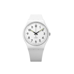 SWATCH Unisex Valge K&auml;ekell SO28W107-S14 SO28W107-S14 White