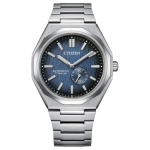 CITIZEN Mehaaniline K&auml;ekell Kollektsioon K&auml;ekell Automaatne Mehaaniline Liikumine Titaanist Rihm 40,5 mm Sinine Ketas NK5020-58M Blue Dial