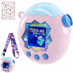 Tamagotchi Paradise &uuml;mbris &uuml;hilduv kommunikatsioon. Kaitse-armsad rihma-kleebised kolme spetsiaalse PET-kilega. Kahev&auml;rviline PC
