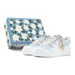 Nike Air Force 1 Slip Resistant Low top Skateboard Shoes Men's Blue White CW2288-111(TeamS-S-BOX) 44