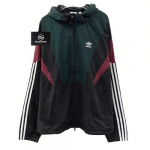 Adidas Originals WINDBREAKER BLOCK Jakk Meeste Tume Roheline/Must KC3125 S roheline