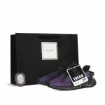 Adidas Originals Yeezy Boost 350 V2 Low top Casual Shoes Unisex Black Purple HQ4540(Team368-2.0) 36