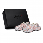 Adidas Originals ADISTAR XLG Chunky Sneakers Unisex Low top Beige/Pink/Silver JR7002(Team80-S-BOX) 37⅓