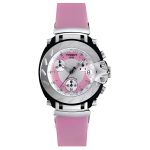 Tissot T-Race Seeria Kvartsmehhanismiga 100M Veekindel Kell 32,6 mm Roosa sihverplaadi Roostevabast terasest Vaigust korpuse Kummist rihmaga T011.217.17.331.00 Regular Watch Box,Pink Watch Dial