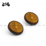 Suzuki GSX R1000 K9 2009-2016 tagumise poritiiva katte numbrim&auml;rgi registreerimism&auml;rk, tagatule kronsteini mootorratta jaoks Reflective orange