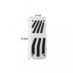 Auto pedaalid PEUGEOT 207 301 307 208 2008 308 408 Cc jaoks CITROEN C3 C4 DS 3 4 6 DS3 DS4 DS6 Acceleraotr piduritoe pedaali kate