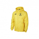 Nike Inter Milano x Pirelli Kerge veekindel kollane meeste kapuutsiga lukuga jakk CK0646-719 XS