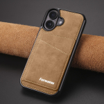 &Auml;riline nahast klapp&uuml;mbris iPhone 16 17 Air 16E 15 14 13 12 11 Pro Max Plus Mini jaoks Sisseehitatud magnetiline rahakott Kaardi telefoni kate iPhone 14 Plus