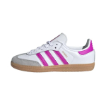 Adidas Originals SAMBA OG Leather Low top Kids' Skateboarding Shoes White Purple Gray Children Aged 3 7 Years Old IE8848 28 white