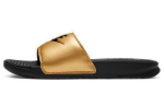 Nike Jdi Benassi Sandaalid Must Metallik Kuld Naiste 343881-014 38