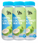 Yu Foodlabs - 100% looduslik kookosvesi - null s&auml;ilitusaineid - lisatud suhkruta - 200 ml (Pakis 3)