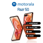 Motorola Moto Razr 50 nutitelefon toetab Nano-SIM+eSIM, T&auml;iesti uus 256GB