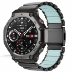 Luksuslik titaanist kummirihm Huami Amazfit T-Rex 3 2 1 jaoks Magnetilise pandlaga rihm T-Rex 3Pro 48mm T-Rex pro Tarvikud For TRex 3Pro 48mm