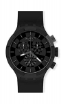 Vaata CHECKPOINT BLACK SWATCH BIG BOLD CHRONO SB02B400 [Swatch] must