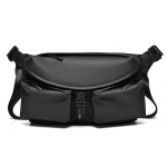 Meeste Crossbody kott Cargo Stiilne Moodne &Uuml;he &otilde;la kotid Mitme taskuga Suur mahutavus T&ouml;&ouml;le reisimiseks Crossbody kott must