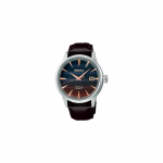 SEIKO 50 meetrit veekindel Automaatne nahkrihm sama stiil meestele ja naistele sinine sihver srpk75j1 sinine